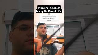 Violin  Merry Go Round Life [upl. by Notsob]