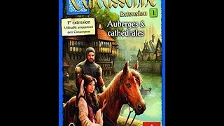 Carcassonne  lextension Auberges et cathédrales [upl. by Annayek]