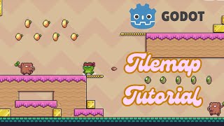 How to design a level with a TileMap in Godot 43 [upl. by Neetsirhc]