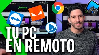 CÓMO CONECTARTE A TU PC DE FORMA REMOTA  9 APPS IMPRESCINDIBLES [upl. by Ellen997]