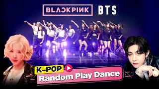 BLACKPINKampBTS SPECIAL KPOP RANDOM PLAY DANCE  블랙핑크 방탄소년단 랜덤플레이댄스 노래 [upl. by Nenney990]