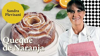 Receta Fácil Queque de Naranja en licuadora  Sandra Plevisani [upl. by Demaggio]