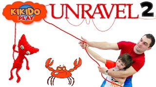 🎈 UNRAVEL 2 Продолжение ЯРНИ НА МОРЕ в поисках ЗАГАДОЧНОЙ РЫБКИ Кикидо плей [upl. by O'Reilly]