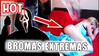 BROMAS EXTREMAS A MUJERES DURMIENDO  Mejores Videos de Risa 2017 PARTE 3 [upl. by Bullock]