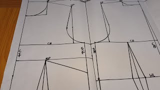 HOW TO DRAFT BASIC BODICE BLOCK [upl. by Komsa]