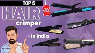 best hair crimper for professional use  best hair crimper review  best hair crimper in indiaagaro [upl. by Ssidnak]