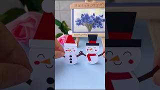 Watch this snowman craft for kids snowman crafts winterspecial shortvideo idea [upl. by Weinert]