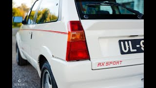 Citroën AX Sport  1990  Benzinfr [upl. by Braunstein]