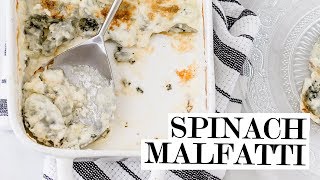 Spinach Malfatti  Cravings Journal [upl. by Marius]