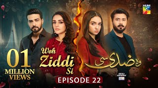 Woh Ziddi Si  Episode 22  16th Nov 2024  Aina Asif amp Shazeal Shaukat  SIA BEAUTY CREAM  HUM TV [upl. by Rammaj]