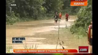 Cuaca baik mangsa banjir di Pahang menurun [upl. by Basir567]