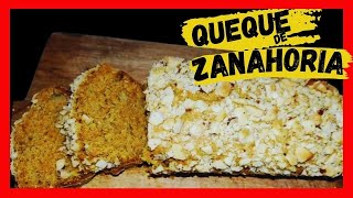 receta Queque de ZANAHORIA 🥕fácil y rápido de preparar [upl. by Nerin917]