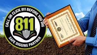 NCDOT is the NC811 Safe Digging Partner for April 2018 [upl. by Fleurette]