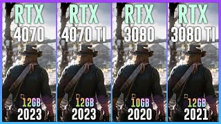 RT 4070 vs RTX 4070 TI vs RTX 3080 vs RTX 3080 TI  Test in 25 Games [upl. by Bliss]