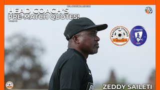 Prematch Quotes Coach Zeddy Saileti speaks ahead of week10 match against Chambishi [upl. by Amarillas]