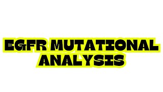 EGFR MUTATIONAL ANALYSIS [upl. by Llecrep49]