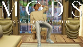 MUST HAVE MALE CC with 30 links  sims 4 cc showcase [upl. by Aubarta696]