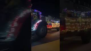 Guernsey Christmas tractor run 2023 farming [upl. by Keverian]