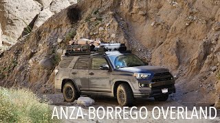 AnzaBorrego Overland  Offroading Hiking amp Dispersed Camping Limited 4Runner KimChuTV S2E8 [upl. by Youngran]