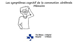 Les symptômes cognitif de la commotion cérébrale Mémoire [upl. by Ailenroc723]