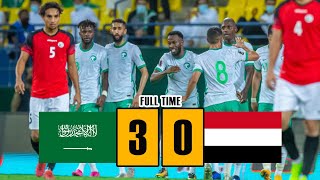 World Cup Qualifiers • Saudi Arabia VS Yemen • All Goals amp Highlights 2021 [upl. by Okoyk823]