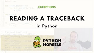 Traceback most recent call last Pythons tracebacks explained [upl. by Padraig]