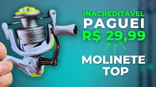 😲 MELHOR MOLINETE BOM E BARATO Para iniciantes não tem nada igual no mercado [upl. by Yusem]