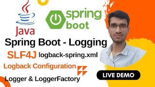 Logging in Spring Boot using SLF4J  Spring Boot Logging Tutorial  Spring Boot Logging Level Java17 [upl. by Eelorac]