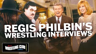 The Regis Philbin Wrestling Interview Collection [upl. by Naloc136]