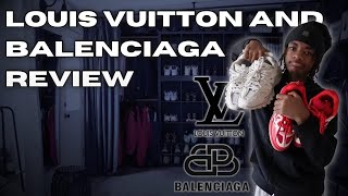 BALENCIAGA TRACKS AND LOUIS VUITTON SKATES REVIEW [upl. by Valeria]