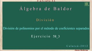 Baldor 58 3 [upl. by Doner]