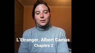 LEtranger Albert Camus  Chapitre 2  Lecture Hélène Caipora [upl. by Lienhard774]