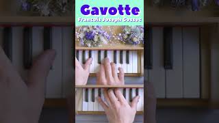 【サロン ド トイピアノ】 ガヴォット Gavotte ゴセック 【作業用BGM】 カワイ ミニピアノ おもちゃピアノ 楽譜 32鍵盤 shorts toypiano piano [upl. by Jenne]