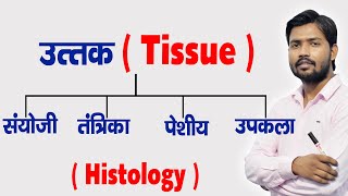 Types of Human Tissue  Tissue Functions  Histology in Hindi [upl. by Nosna]