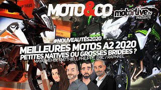 MEILLEURE MOTO A2 2020  PETITE NATIVE OU GROSSE BRIDÉE   NOUVEAUTÉS 2020  MOTOampCO [upl. by Haerle799]