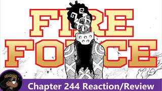 OGUN STILL STANDS Fire Force Chapter 244 Reaction  悠 [upl. by Ynneg]