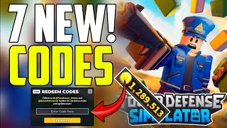 ⚠️OCTOBER UPDATE⚠️️ TOWER DEFENSE SIMULATOR ROBLOX CODES 2024  TOWER DEFENSE CODES 2024  TDS [upl. by Ludewig305]