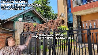 STASIUN DEMPET DEMPET RUMAH MEVVAH amp KATANYA ANGKER  JALUR KA NONAKTIF DEMAK  GODONG [upl. by Jae]