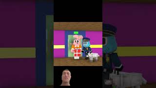 help me find the villain Reaction shortsanimation funnyanimation memesminecraft [upl. by Dewees603]