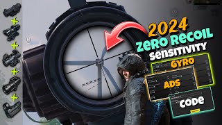 2024 World Best Sensitivity Settings 🔥 For All Mobile Non Gyro And Gyroscope ✅  PUBG MOBILE [upl. by Nawrocki]