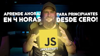 Aprende JavaScript Ahora curso completo desde cero para principiantes [upl. by Edithe907]