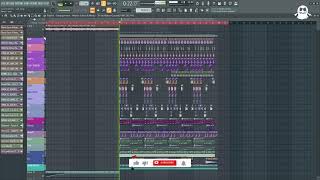 MAINSTAGE BASS HOUSE IN STYLE OF MESTOMARTIN GARRIX BREAKAWAY FL STUDIO TEMPLATE  FLP Download🔥 [upl. by Brannon]