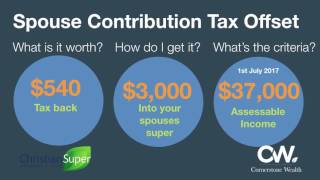 Spouse Contribution Rebate explained [upl. by Wynn86]