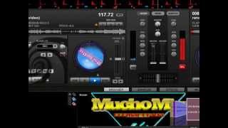 como crear tu skin propio de virtual dj 2 decks con photoshop [upl. by Irehs532]