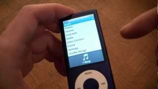 How To Turn An ipod Nano Off And Save Battery Life [upl. by Shaw]