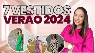 7 TENDÊNCIAS DE VESTIDOS VERÃO 2024  STÉFANI FRAGA [upl. by Oribelle16]