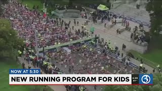 VIDEO Hartford Marathon Foundation starts new running program for kids [upl. by Adelric]