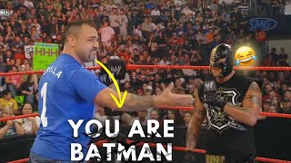 Santino Marella Making WWE Wrestlers Break Character [upl. by Mastic]