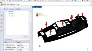 Moldex3D R140 Designer BLM Demo for General Pre analysis Procedures [upl. by Rramo]