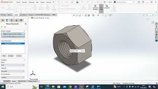 MENGENE ÇİZİMİ SOMUN ÇİZİMİ SOLIDWORKS [upl. by Oirretno]